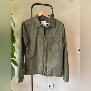Tavik Men’s Khaki/Olive Green Shirt Jacket Size Small